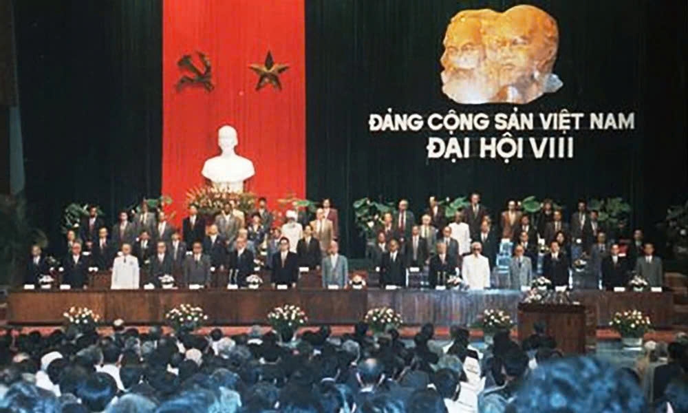 Đại hội VIII của Đảng: Tiếp tục đổi mới, đẩy mạnh công nghiệp hóa, hiện đại hóa